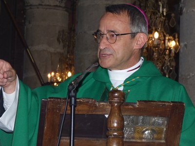 Messe à Bernay la Couture avec Mgr de Cagny (1 oct 23) (48)