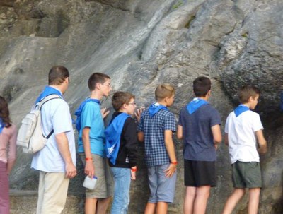 Pèlerinage diocésain à Lourdes - Hospitalité Notre Dame d'Évreux.