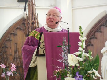 Mgr Christian Nourrichard  - Évêque d'Évreux - Photo C.Marchand